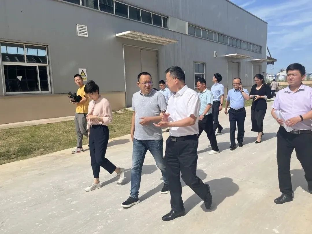 市委常委、副市长吕栋来公司调研