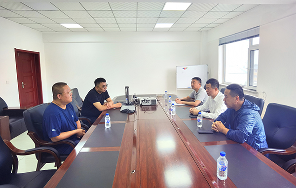 我校与吉林古特生物科技有限公司座谈会现场