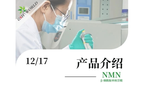 产品介绍 - NMN——为辅助DNA损伤修护，促进细胞能量代谢而设计